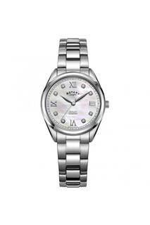 Классические аналоговые кварцевые часы из нержавеющей стали - Lb05110/07/d Rotary, белый