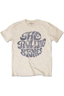 футболка с винтажным логотипом 70-х годов The Rolling Stones, фиолетовый