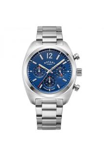Классические аналоговые часы Avenger Sport из нержавеющей стали — GB05485/05 Rotary, синий