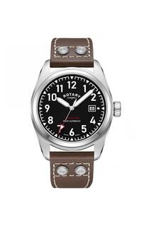 Классические аналоговые часы Commando из нержавеющей стали - Gs05470/19 Rotary, черный