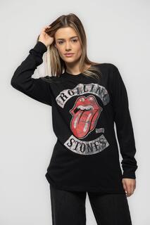 Футболка с длинным рукавом Tour 78 Rolling Stones, черный