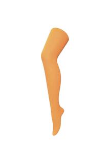 Яркие непрозрачные неоновые колготки плотностью 40 ден Sock Snob, оранжевый