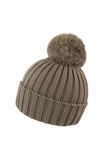 Вязаная шапка-бини Winter Essentials HDi Quest Result, коричневый