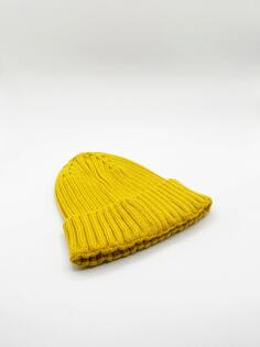 Вязаная шапка-бини SVNX, желтый
