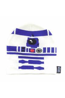 Вязаная шапка-бини R2-D2 Star Wars, белый