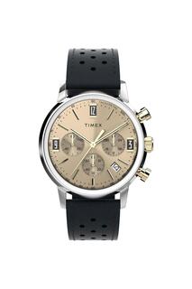 Классические аналоговые часы Marlin из нержавеющей стали - Tw2W10000 Timex, бронза