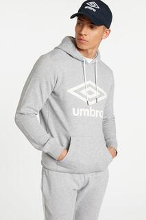 Толстовка с большим логотипом Umbro, серый