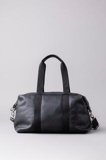 Кожаная сумка &apos;Lorton&apos; среднего размера Lakeland Leather, черный