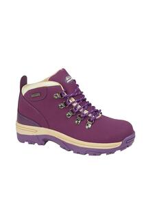 Трек кожаные походные ботинки Johnscliffe, фиолетовый