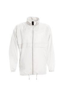 Легкая куртка Sirocco Наружные куртки B&amp;C, белый B&C