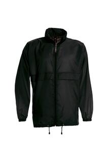 Легкая куртка Sirocco Наружные куртки B&amp;C, черный B&C