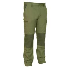 Двухцветные прочные брюки Decathlon Solognac, зеленый