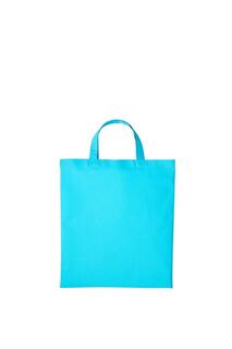 Хлопковая сумка-шопер с короткой ручкой Nutshell, синий