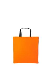 Хлопковая сумка-шопер Varsity с короткой ручкой Nutshell, оранжевый