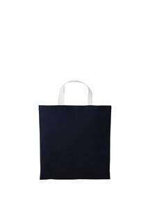 Хлопковая сумка-шопер Varsity с короткой ручкой Nutshell, темно-синий
