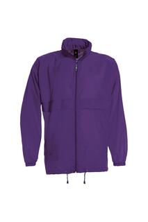 Легкая куртка Sirocco Наружные куртки B&amp;C, фиолетовый B&C