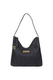 Кожаная сумка на плечо &apos;Felicity&apos; Pure Luxuries London, темно-синий