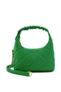 Кожаная сумка на плечо &apos;Duchess H&apos; Dune London, зеленый