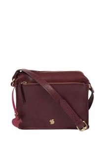 Кожаная сумка через плечо &apos;Aurora&apos; Conkca London, фиолетовый