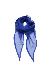 Деловой шифоновый деловой шарф Premier, синий Premier.