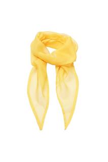 Деловой шифоновый деловой шарф Premier, желтый Premier.