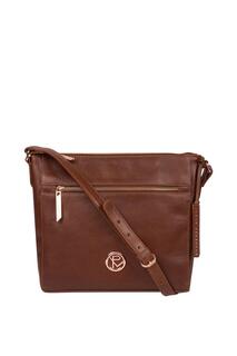 Кожаная сумка через плечо &apos;Byrne&apos; Pure Luxuries London, коричневый