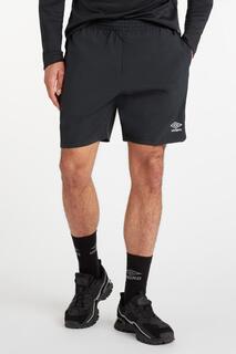 Тренировочные тканые шорты Umbro, черный