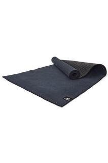 Тренировочный коврик для горячей йоги Adidas, черный