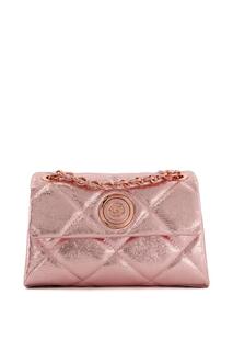 Кожаная сумка через плечо &apos;Duchess S&apos; Dune London, розовый