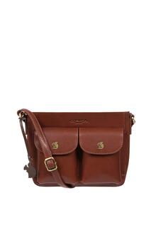 Кожаная сумка через плечо &apos;Eski&apos; Conkca London, коричневый
