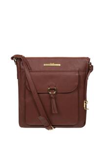 Кожаная сумка через плечо Holbroke Pure Luxuries London, коричневый