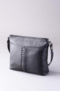 Кожаная сумка через плечо &apos;Farlam&apos; Lakeland Leather, черный