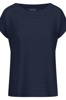 Хлопковая футболка Adine с короткими рукавами Coolweave Regatta, синий