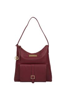 Кожаная сумка через плечо &apos;Imogen&apos; Pure Luxuries London, красный
