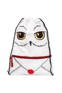 Плюшевая сумка для доставки Hedwig на шнурке Harry Potter, белый