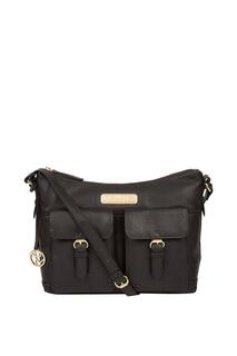 Кожаная сумка через плечо &apos;Jenna&apos; Pure Luxuries London, черный