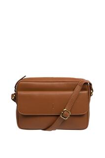 Кожаная сумка через плечо &apos;Jodie&apos; Cultured London, коричневый