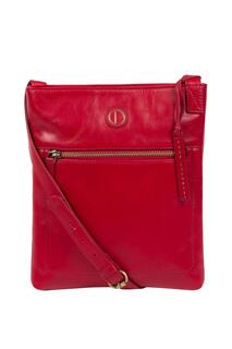 Кожаная сумка через плечо &apos;Knook&apos; Pure Luxuries London, красный