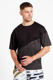Легкая футболка Active из переработанного материала «Henry Holland No Sweat» Dare 2b, черный