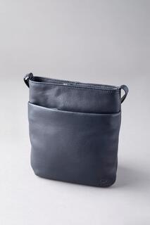 Кожаная сумка через плечо &apos;Lowther&apos; Lakeland Leather, синий