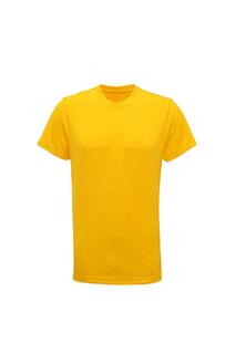 Легкая футболка для фитнеса Tri Dri с короткими рукавами TriDri, желтый