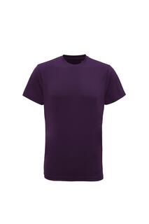 Легкая футболка для фитнеса Tri Dri с короткими рукавами TriDri, фиолетовый
