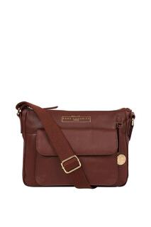 Кожаная сумка через плечо &apos;Tindall&apos; Pure Luxuries London, коричневый