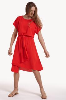 Пляжное платье «Nice» с короткими рукавами Lisca, красный