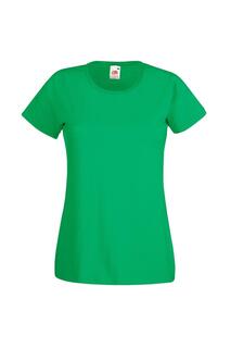 Легкая футболка с короткими рукавами Lady-Fit Fruit of the Loom, зеленый