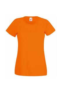 Легкая футболка с короткими рукавами Lady-Fit Fruit of the Loom, оранжевый