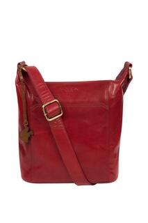 Кожаная сумка через плечо &apos;Yasmin&apos; Conkca London, красный