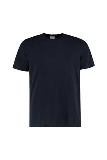 Хлопковая футболка Kustom Kit, темно-синий