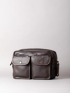 Кожаная сумка-мессенджер Kelsick Lakeland Leather, коричневый