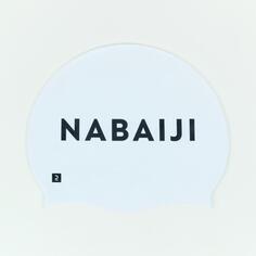 Силиконовая шапочка для плавания Decathlon Nabaiji, белый